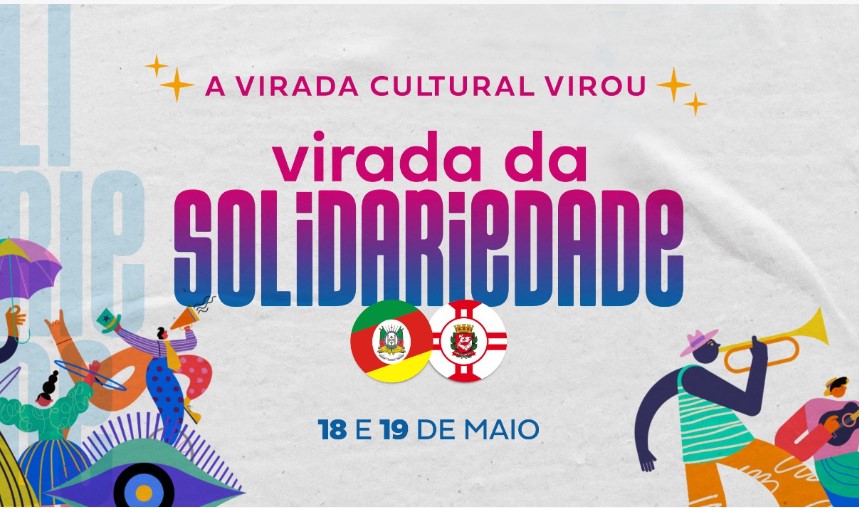 Fim de semana tem muita cultura                               com clima solidário