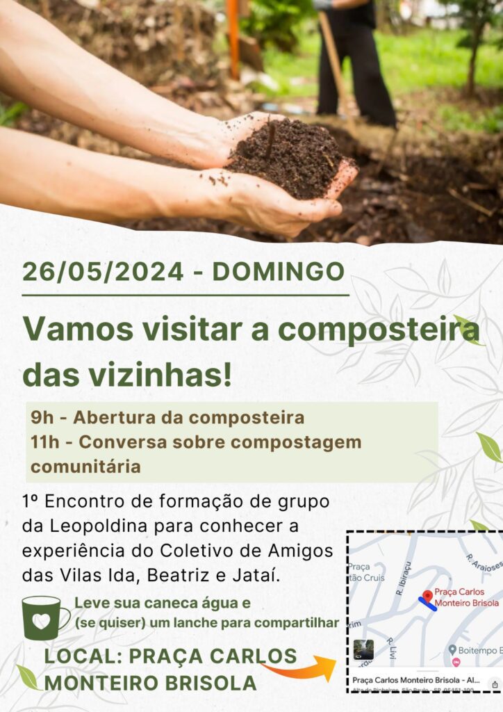 Um passo para compostagem