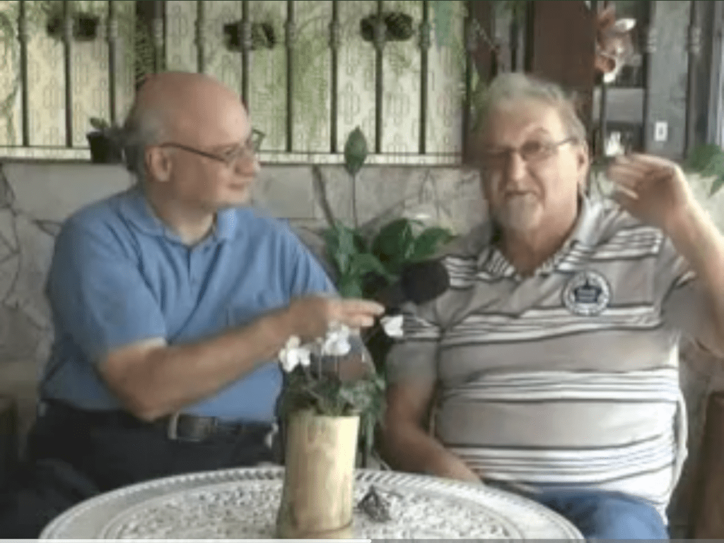 Viaje com a gente pelo bairro                 de antigamente