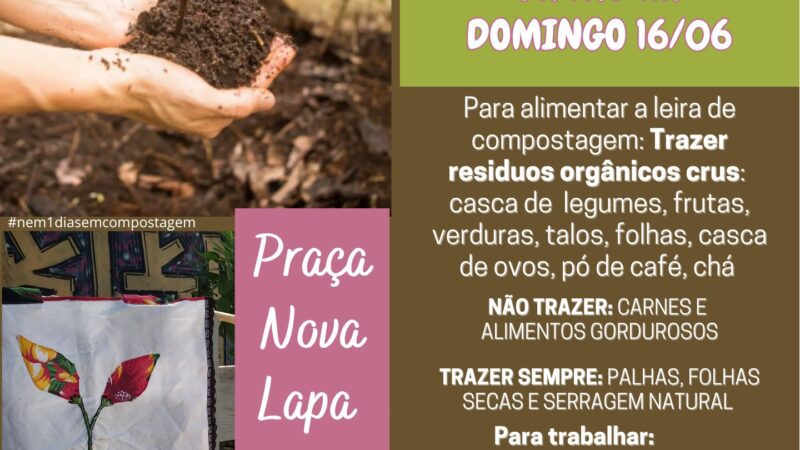 Terceiro passo para compostagem