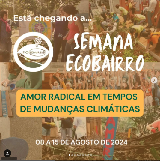 Ecobairro tem agenda para celebrar os 20 anos